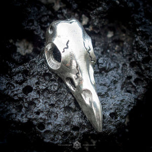 Raven Skull Pendant
