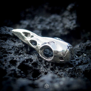 Raven Skull Pendant