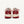 Red Broken Style Shoes Y2K