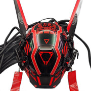 Casco Cyberpunk rojo 