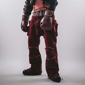 Red Cyberpunk Pants