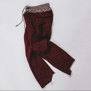 Red Cyberpunk Pants