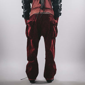 Red Cyberpunk Pants