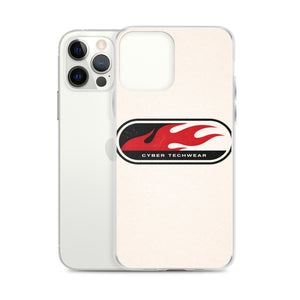 Red Flames Y2K Phone Case