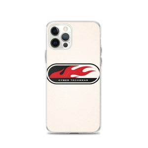 Red Flames Y2K Phone Case