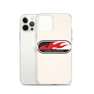 Red Flames Y2K Phone Case