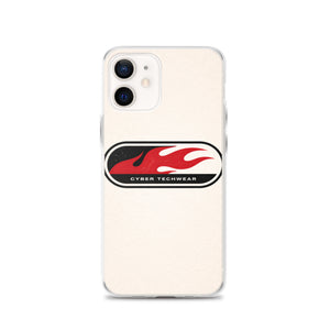 Red Flames Y2K Phone Case