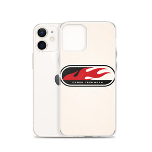 Red Flames Y2K Phone Case
