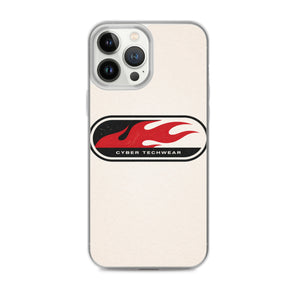 Red Flames Y2K Phone Case