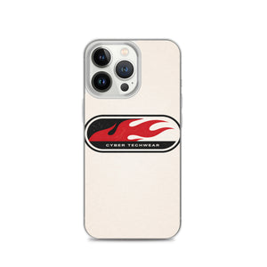 Red Flames Y2K Phone Case