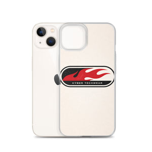 Red Flames Y2K Phone Case