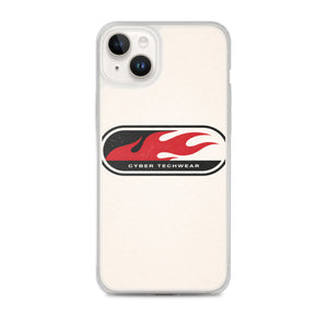 Red Flames Y2K Phone Case