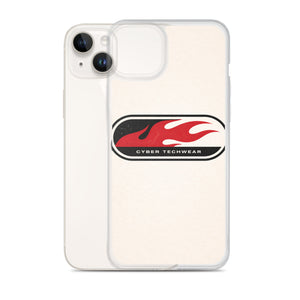 Red Flames Y2K Phone Case