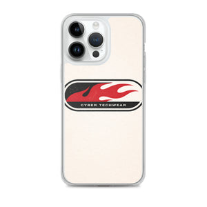 Red Flames Y2K Phone Case