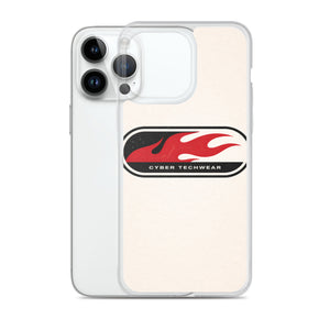 Red Flames Y2K Phone Case
