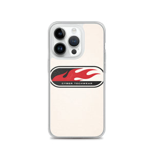 Red Flames Y2K Phone Case