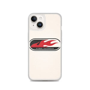 Red Flames Y2K Phone Case