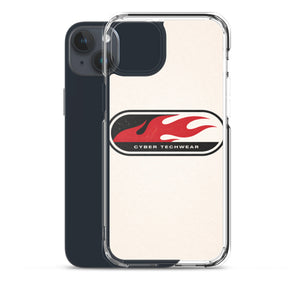 Red Flames Y2K Phone Case