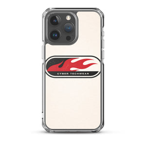 Red Flames Y2K Phone Case