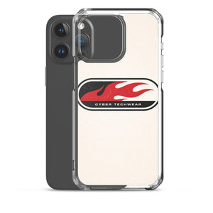 Red Flames Y2K Phone Case