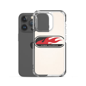 Red Flames Y2K Phone Case
