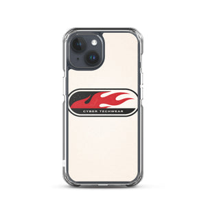 Red Flames Y2K Phone Case