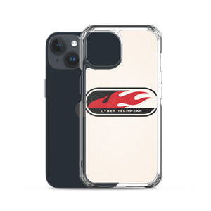 Red Flames Y2K Phone Case