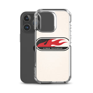 Red Flames Y2K Phone Case