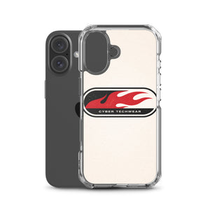 Red Flames Y2K Phone Case