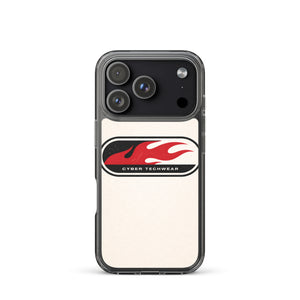 Red Flames Y2K Phone Case