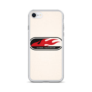 Red Flames Y2K Phone Case