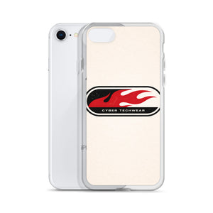 Red Flames Y2K Phone Case