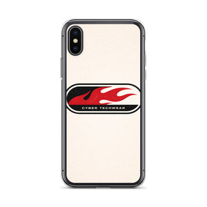 Red Flames Y2K Phone Case