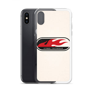 Red Flames Y2K Phone Case