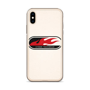 Red Flames Y2K Phone Case