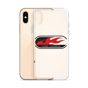 Red Flames Y2K Phone Case