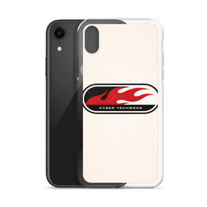 Red Flames Y2K Phone Case