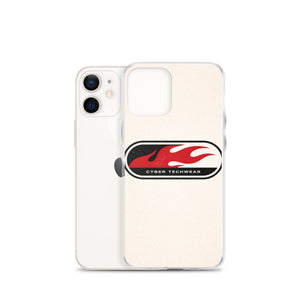 Red Flames Y2K Phone Case