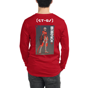 Red Long Sleeve Graphic Tees