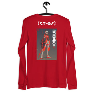 Red Long Sleeve Graphic Tees