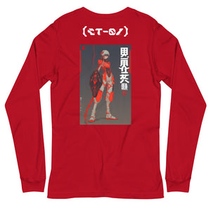 Red Long Sleeve Graphic Tees