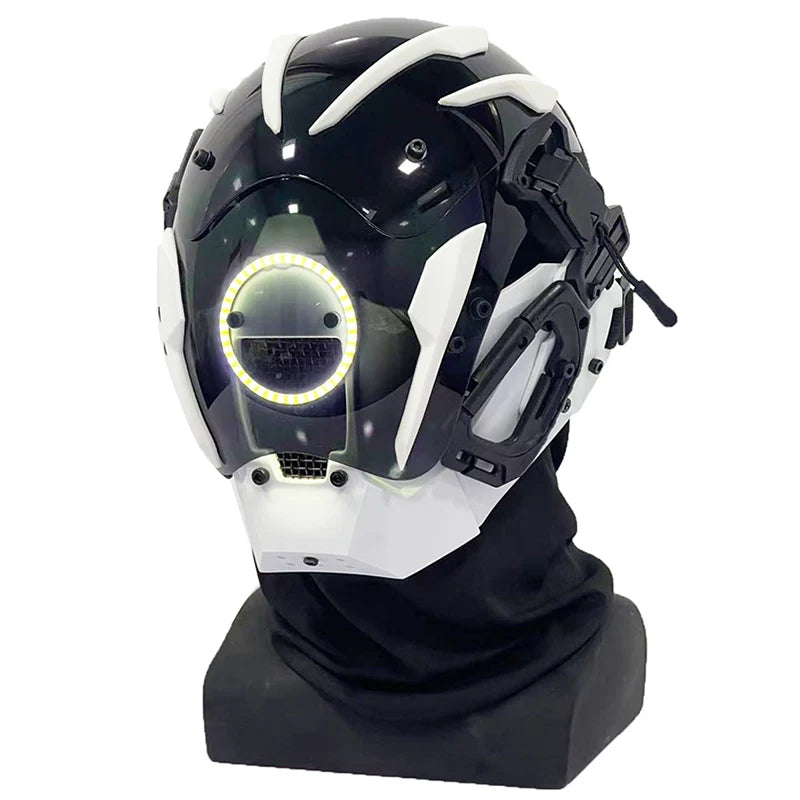Red Ring Cyberpunk Mask