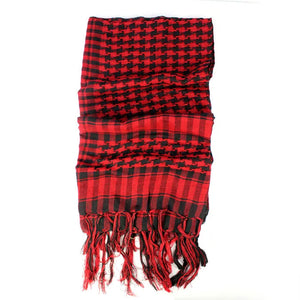 Red Shemagh Scarf