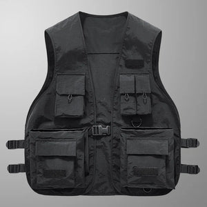 Red Sport Cargo Vest