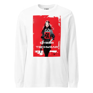 Red White Long Sleeve Shirt