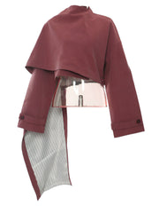 Red Women Jacket Spring