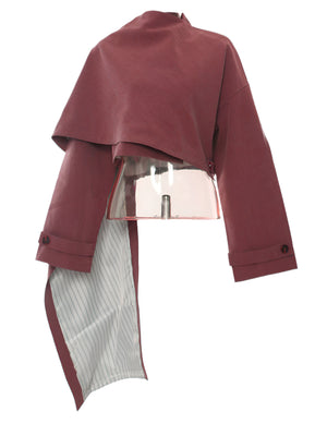 Red Women Jacket Spring