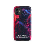 Funda morada refinada para iPhone
