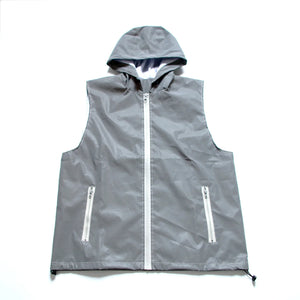 Reflective Hooded Cargo Vest