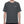 Man in the Dark Gray Reflective Running Raglan Shirt, front view with reflective stripes on both sleeves